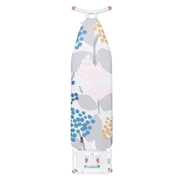Luxe Laundry Flora Ironing Board Cover Padded Thick Felt Cotton Fitted Cover 144x52cm