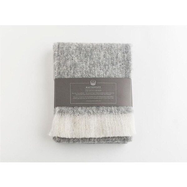 Windermere Organic Merino Wool Scarf Stone