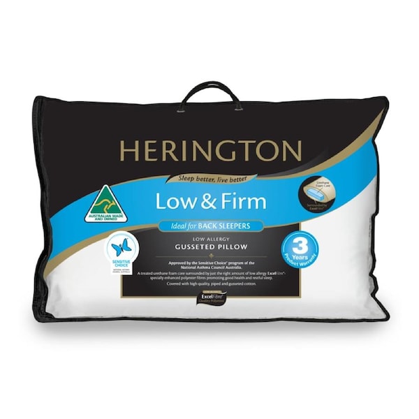 Herington Low & Firm Gusseted Pillow