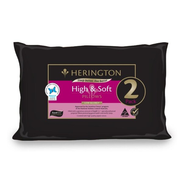 Herington 2 Pack High & Soft Pillows