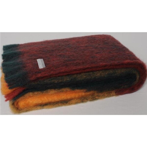 Masterweave Windermere Mohair Throw Rug Blanket - Picasso