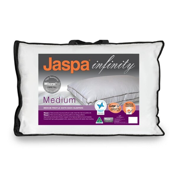 Jaspa Infinity MicroPol Medium Pillow