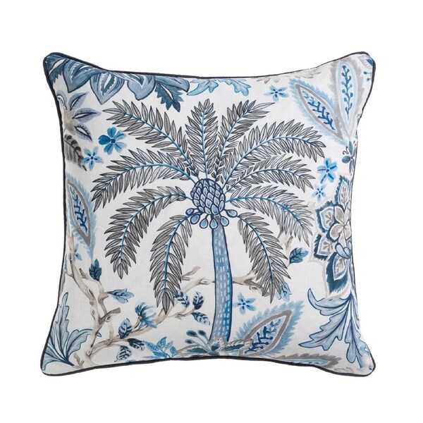 Maison by Rapee AVIGNON NAVY Feather Fill Cushion 55CM