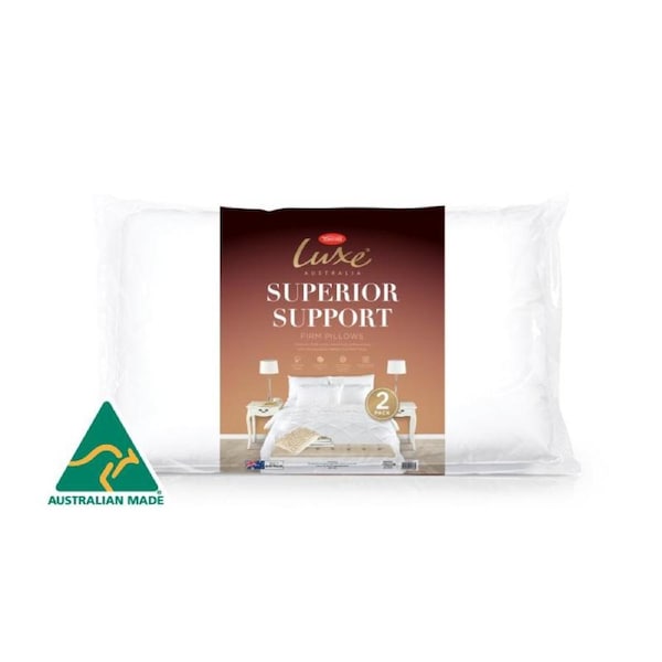 Tontine Luxe 2-Pack Superior Comfort High Profile & Firm Feel Pillow