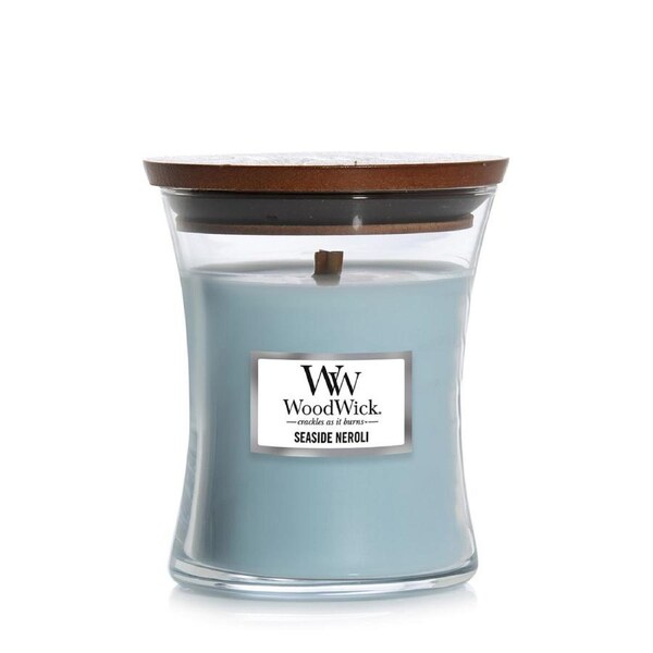 WoodWick Seaside Neroli Medium Scented Candle
