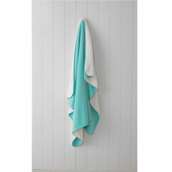 Bianca Montana Sherpa Throw Rug Mint