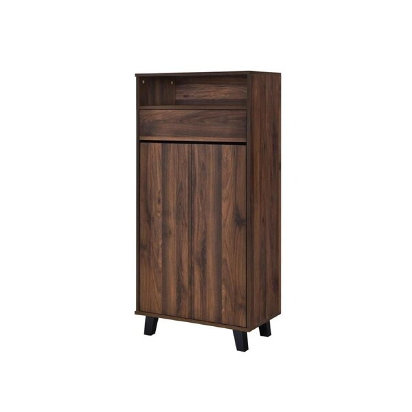 Brad Shoe Rack Cabinet Storage Cabinet - Columbia Brown
