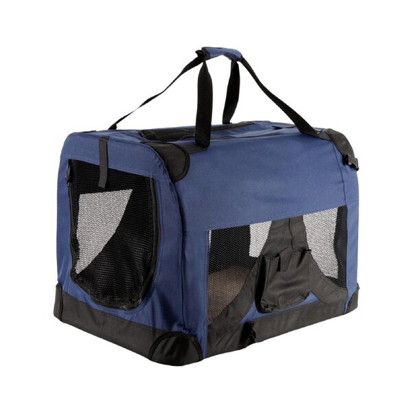 Royale Heavy Duty Soft Collapsible Pet Carrier Travel Friendly - Large