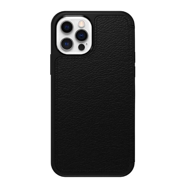 Otterbox Strada Wallet Folio Case Protect Cover For Apple iPhone 14 Plus Shadow
