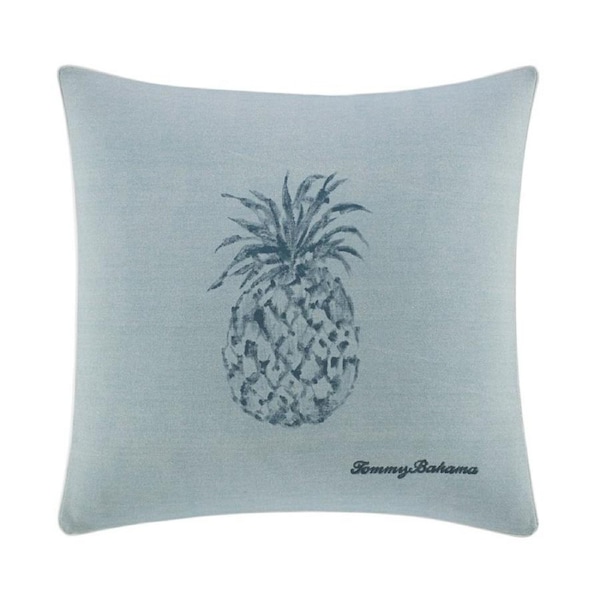 Tommy Bahama Raw Coast 55cm Square Cushion Home Decor Pillow Pineapple Blue