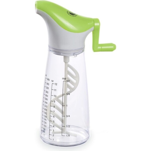 Innobella Kitchen Salad Dressing Mixer/Spinner Pour Bottle 360ml BPA Free 23x8cm