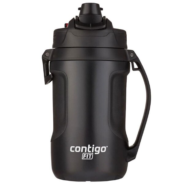 Contigo Fit Autospout Mega Jug/Bottle 1.89L Licorice Water Drink Jar w/ Handle