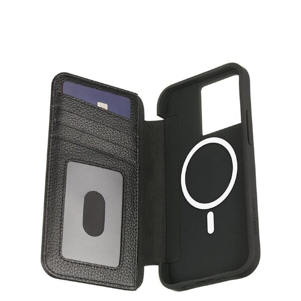 Case-Mate MagSafe Wallet Folio Phone Case Flip Cover For Apple iPhone 14 Black