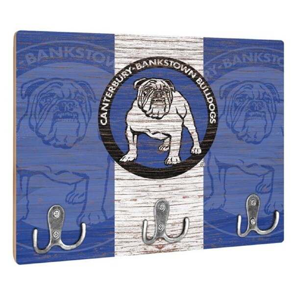 Canterbury Bulldogs NRL Wall Key Rack Holder