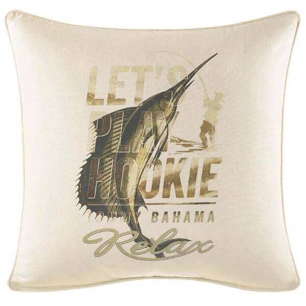 Tommy Bahama Let's Play Hookie Nador Deco Cushion Multi