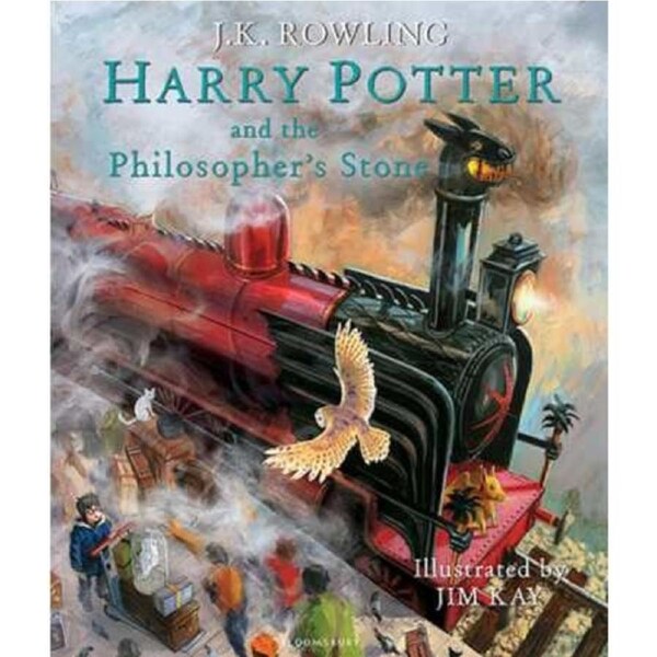 Harry Potter and the Philosopher's Stone (Illustrated Edition) by J.K. Rowling