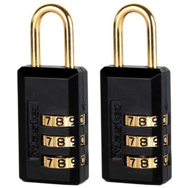 Master Lock Combination Lock 20mm 2 Pk (646TAU)