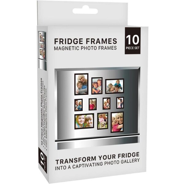 Fridge Frames 10 Piece Set Magnetic Photo Frames