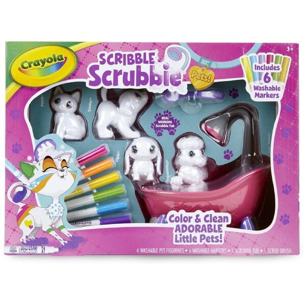 Crayola Scribble Scrubbie Pets Playset