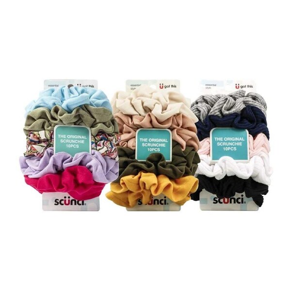 Scunci Scrunchies 10 Pieces