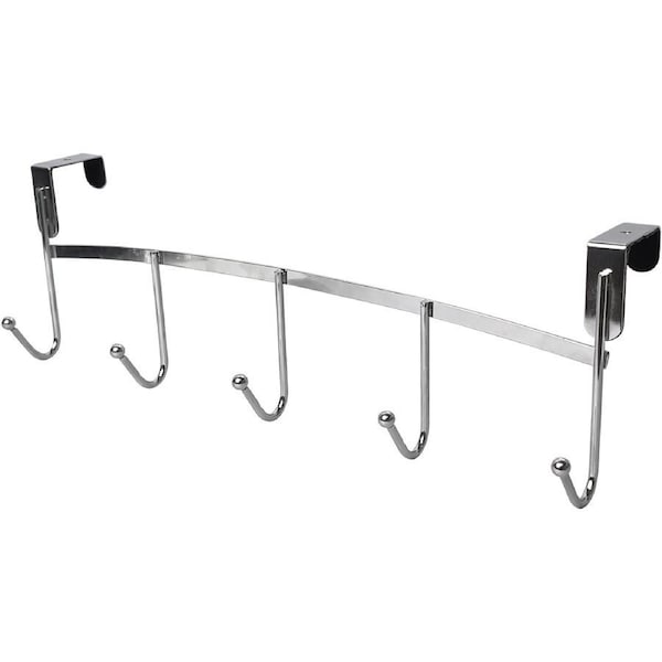 L.T. Williams Over The Door Chrome Hooks