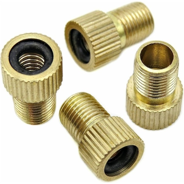 Cycling Bike Presta Shrader Pump Valve Adapter Connector