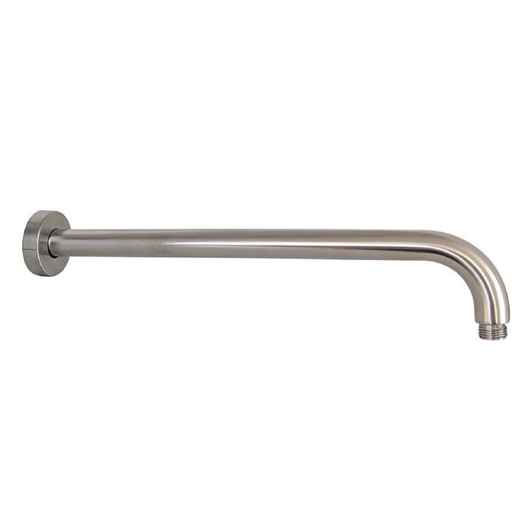 Round Wall Shower Arm Brushed Nickel