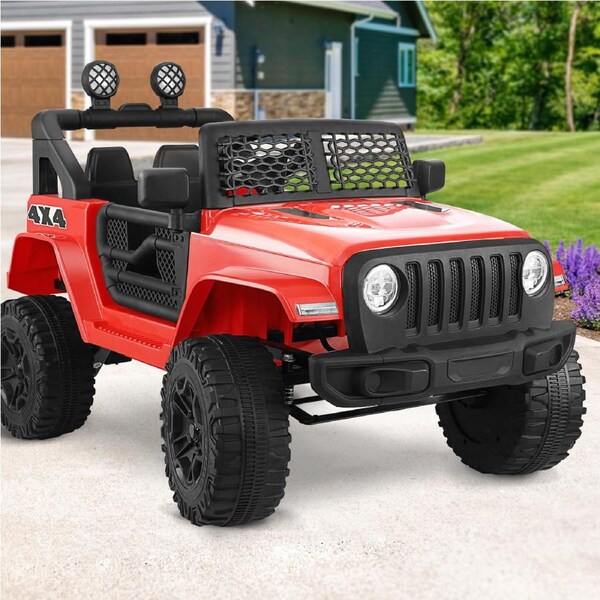 Mazam Ride On Car Electric Jeep Toy Remote Cars Kids Gift MP3 LED lights 12V