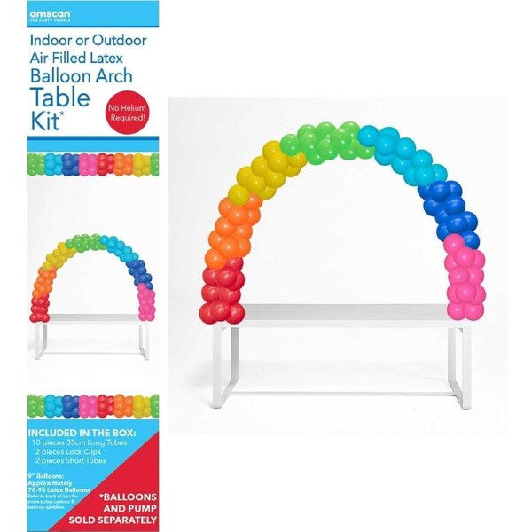 Balloon Arch Table Kit with Plastic Clamp