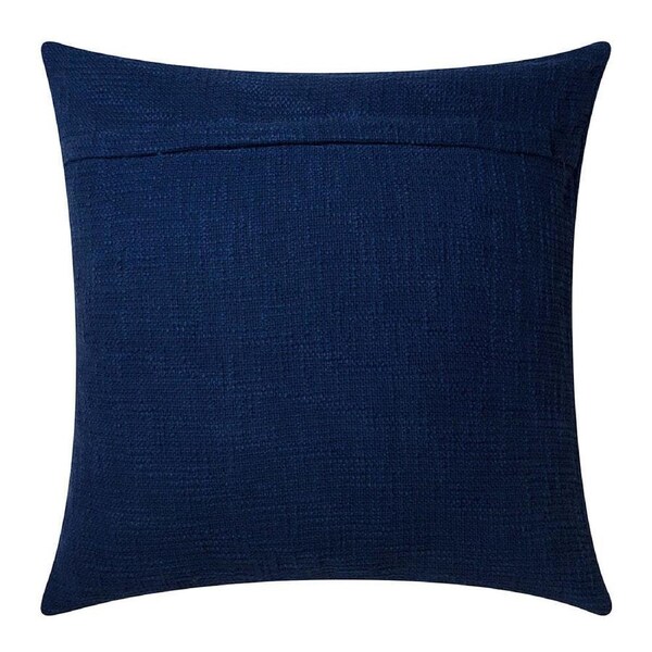 J.Elliot Zemira 50cm Cotton Cushion Square Home Decorative Pillow Ivory/Navy