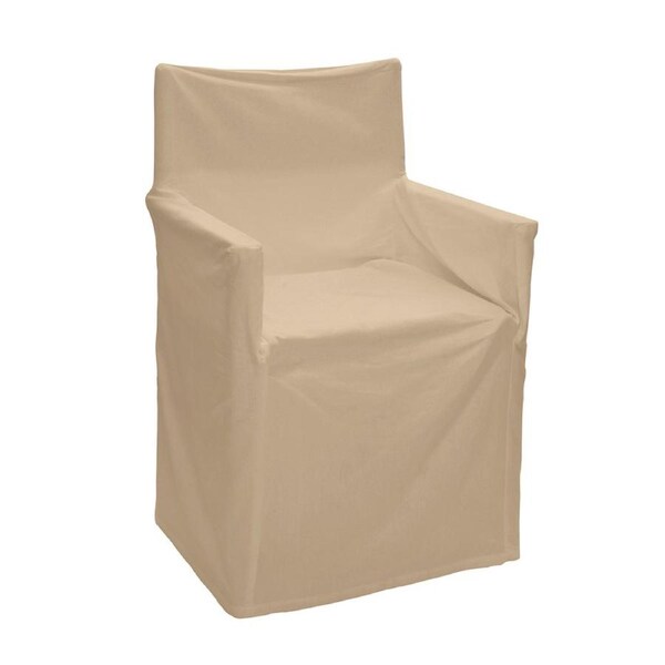 J.Elliot Outdoor Solid Director Chair Cotton Cover/Protector Standard Taupe