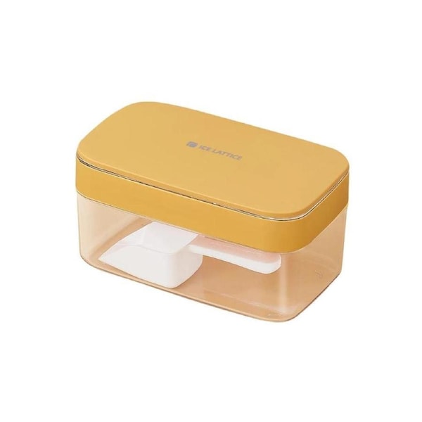 32-Grid Silicone Lattice Ice Cube Tray with Lid