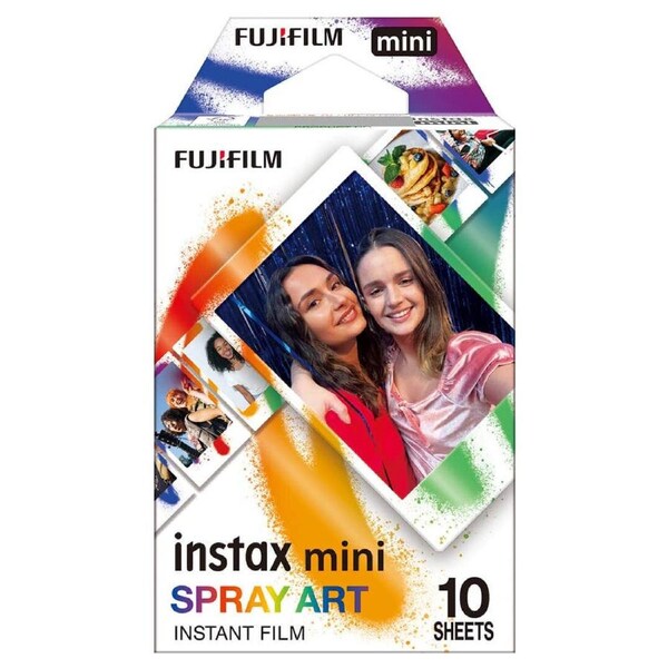 Fujifilm Instax Mini - Spray Art Instant Film (10 Sheets)