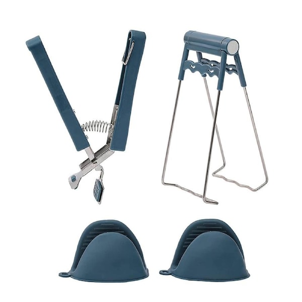 3 pcs Kitchen non-slip heat insulation clamp lifting plate and bowl clamp