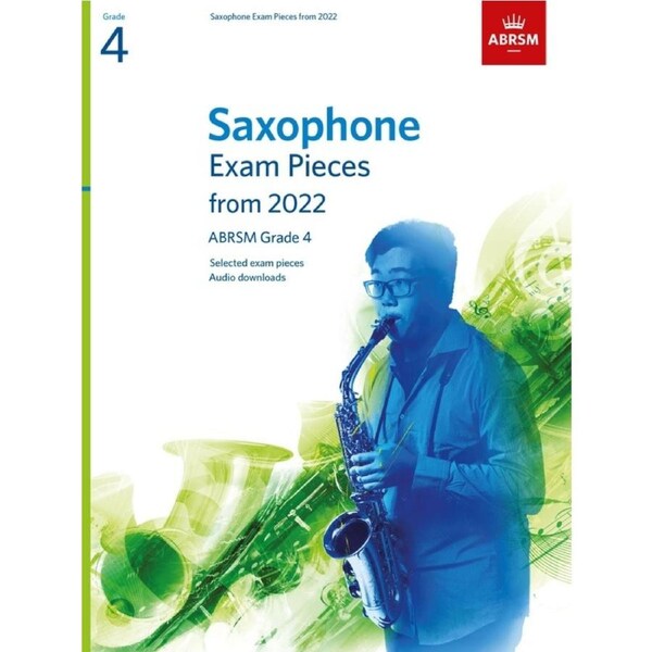 ABRSM Saxophone Exam Pieces From 2022 Grade 4 Bk/Ola Sftcvr/Online Audio (Flute)