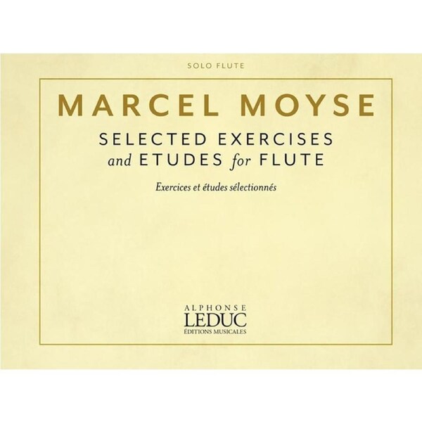 Moyse - Selected Excercises And Etudes For Flute Softcover Book (Flute)