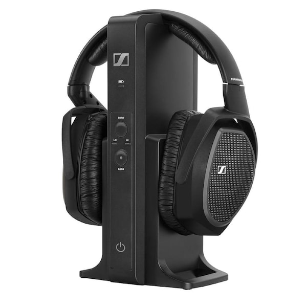 Sennheiser RS 175-U RF Wireless Headphones, Black