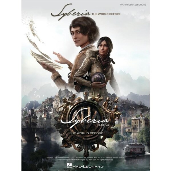 Syberia The World Before Video Game Piano Solo Selections Softcover Book (Piano)