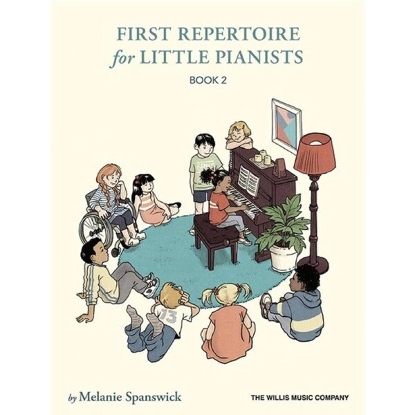 Spanswick First Repertoire for Little Pianists Book 2 - 56 Pages, Piano Solos, Teacher Accompaniment, Duets, Beginner to Preparatory Level