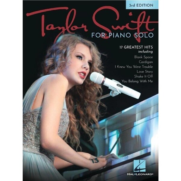 Taylor Swift for Piano Solo 3rd Edition - 64 Pages