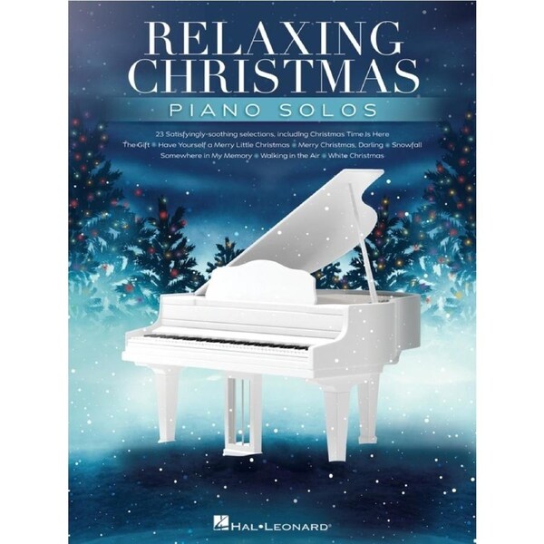 Relaxing Christmas Piano Solos Softcover Book (Piano)