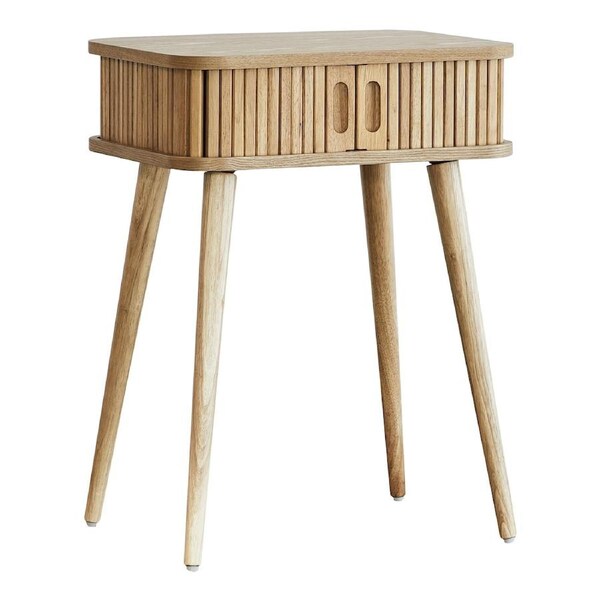 Cooper & Co. Curve 45cm Bedside Table Natural