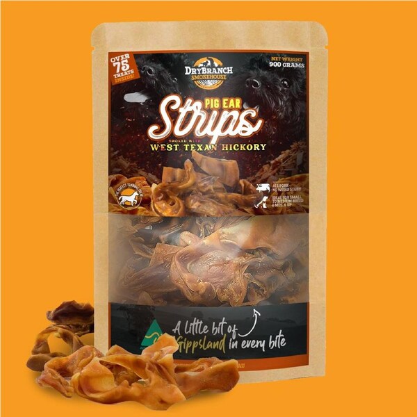 900g Pigs Ear Strips