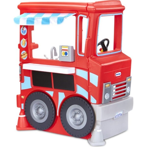 Little Tikes 121cm Big Cozy 2 In 1 Food Truck Kids/Children Pretend Play Toy 2+
