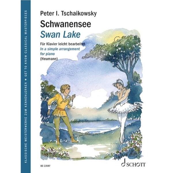 Tchaikovsky - Swan Lake Easy Piano Arr Heumann Softcover Book (Piano)