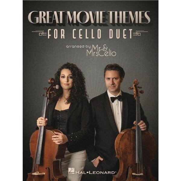Great Movie Themes For Cello Duet Softcover Book (Cello)