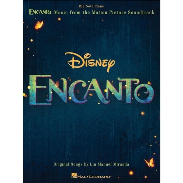 Encanto Movie Selections For Big Note Piano Softcover Book (Piano)