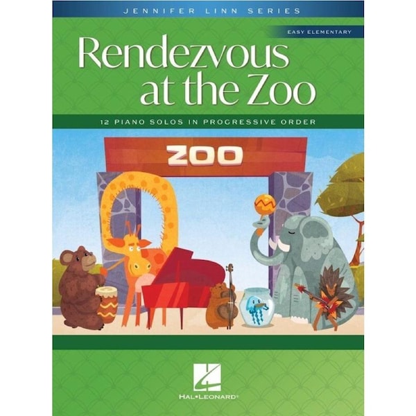 Rendezvous at the Zoo: 12 Piano Solos in Progressive Order, Jennifer Linn Series