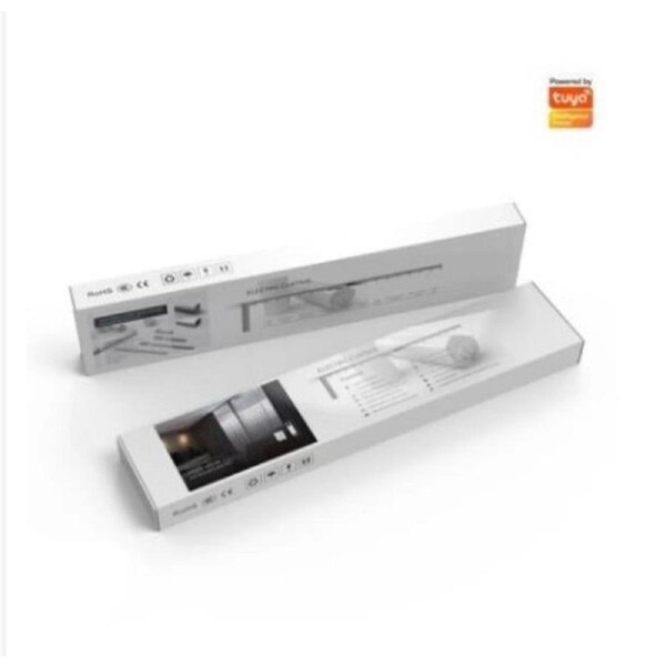Tuya Smart Curtain Set Electric Curtain Set with Track Motor Remote Control wifi or zigbee WiFi Version / 3.2 Meters