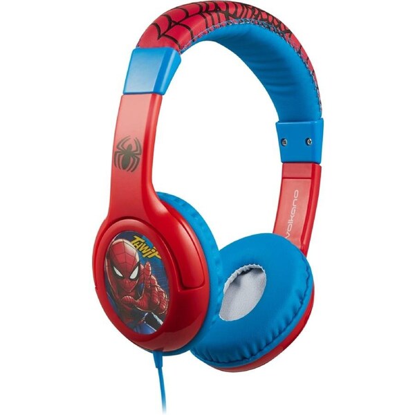 Marvel Spiderman Comfort Style Auxiliary Stereo Headphones
